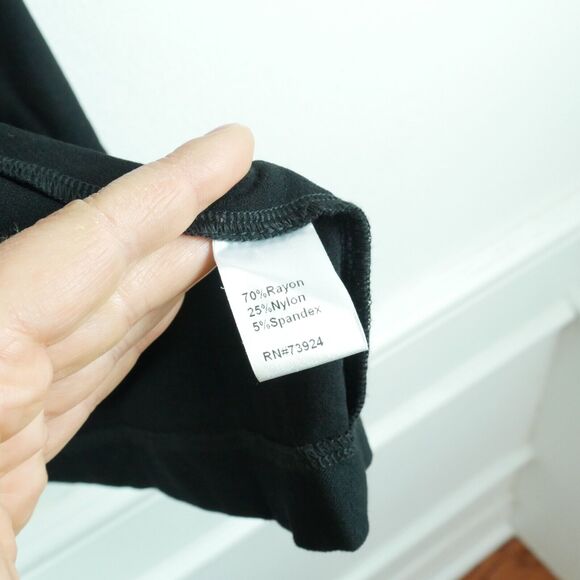 Ming Wang Small Jacket Black Cocoon Lagenlook Artsy Minimal Lagom Modern - Picture 8 of 11